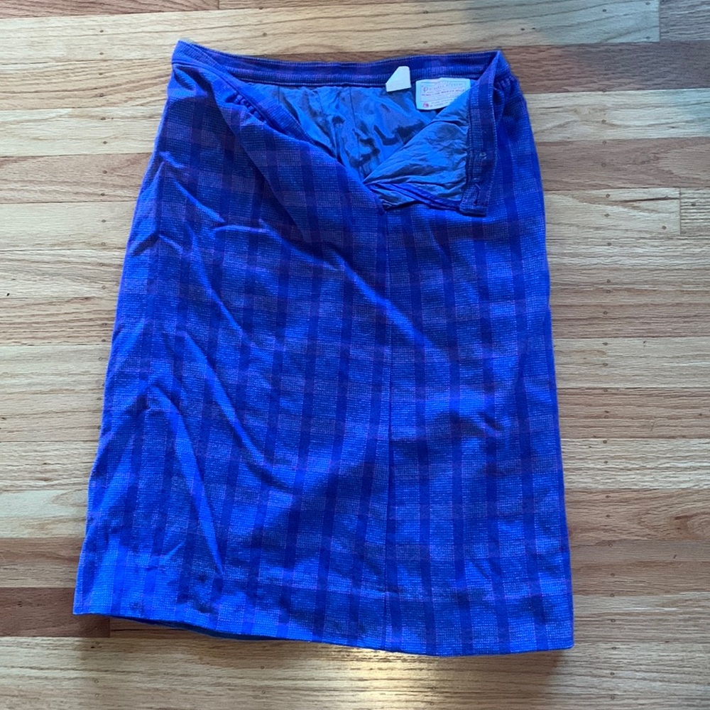 Pendleton Skirt.